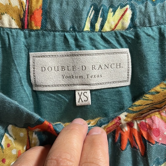 Double D Ranch XS Maxi Tiered Skirt - Yoakum, TX style - Picture 3 of 6